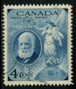 274 Canada 4c Alexander Graham Bell, used