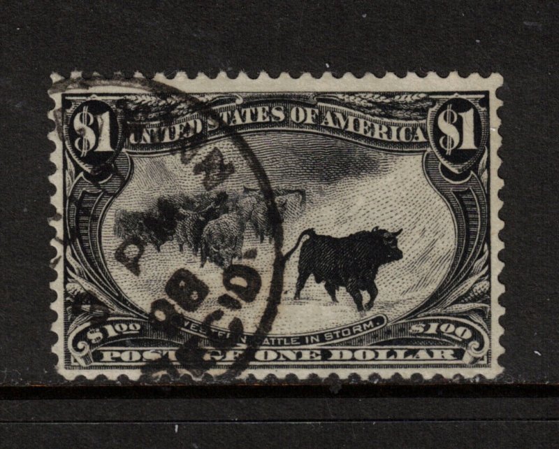 USA #292 Used Fine+ With 1898 CDS Cancel