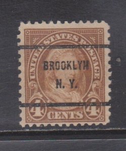 SC636 Washington precancel Brooklyn