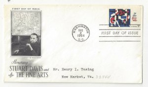 Lot 3 FDC 1964 65 Sc# 1259 1273 Fine Arts John Copley Artmaster Art Craft Cachet