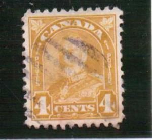 Canada  Scott#  168  Used