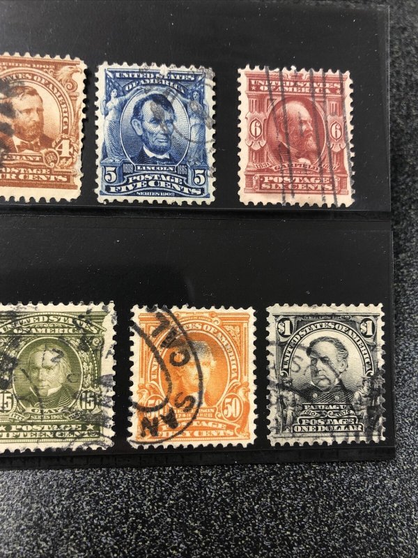 US 300-311 Used Nice High Values.