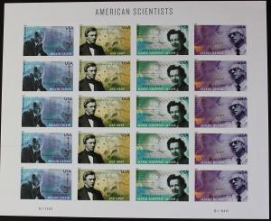 US #4541-44 Mint Sheet American Scientists 