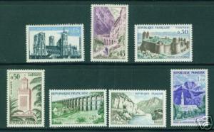 FRANCE Scott 943-9 MH* Tourism Set  CV 11.75$