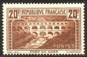 FRANCE #253 Mint - 1931 20fr Orange Brown, Type I