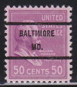 Precancel - Baltimore, MD PSS# 829-71