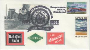 2003 Mendota IL Sesquicentennial Railroad Pictorial 