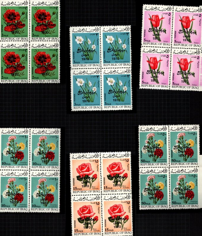 MNH  IRAQ  STAMPS  MOUNTED ON  SG  NUBAN ALBUM PAGES     (050)