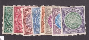 Antigua Scott # 31 - 38 set VF OG mint lightly hinged scv $ 200 ! see pic !