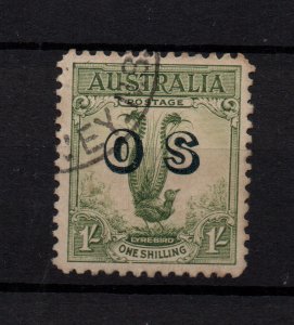 Australia 1932 1/- OS Official Fine Used #0136 WS36889