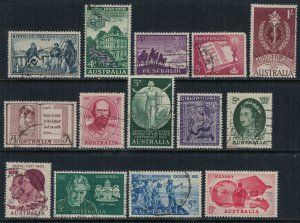 Australia #332-4,9,40,2,5,7-8,51-3,5-6  CV $6.30