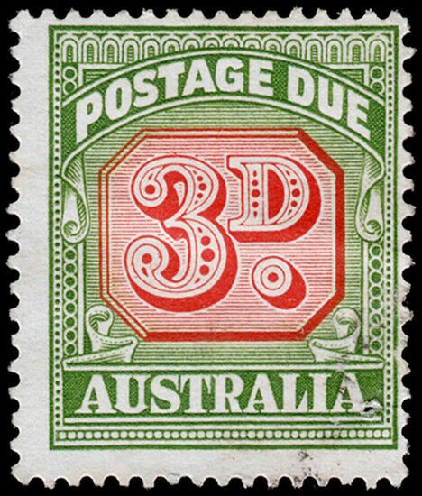 Australia Scott J88, perf. 14.5x14 (1958) Used F-VF, CV $4.50 M