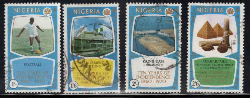 Nigeria Scott 247-250 Used stamps