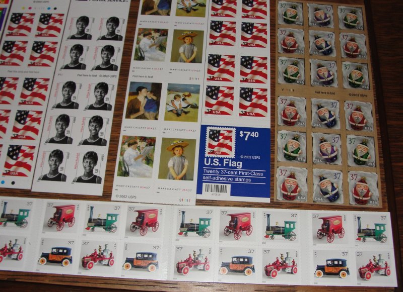 US Booklet Self Adhesive Stamp Lot 3 - All MNH