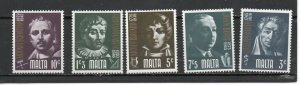 Malta 475-479 MNH