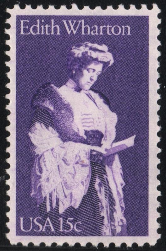 SC#1832 15¢ Edith Wharton Single (1980) MNH