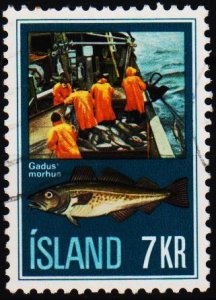 Iceland. 1971 7k S.G.489 Fine Used