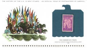 THE HISTORY OF THE U.S. IN MINT STAMPS PAN-AMERICAN UNION