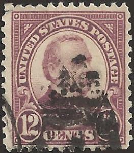 # 693 Used Brown Violet Grover Cleveland