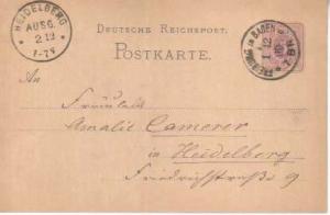 Germany, Government Postal Card