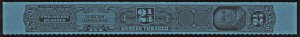 TG 1063a Series 124 2¼ Ounce Tobacco Strip Taxpaid Revenue Stamp (1954) NGAI/NH