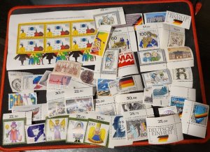 Germany Stamps 1990 most Mint And Tabs Stamps And Sheets. Mnh #690