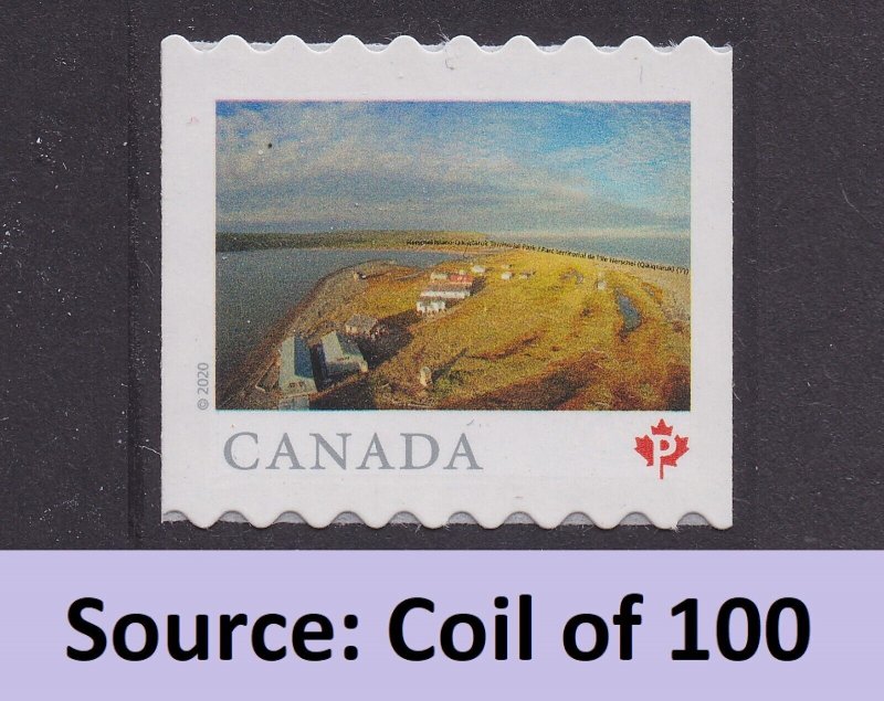 Canada 3214 Far & Wide Herschel Island-Qikiqtaruk P coil single MNH 2020