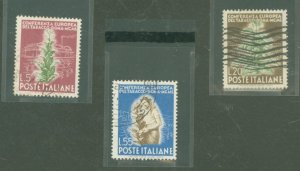 Italy #544-546 Used Single (Complete Set)