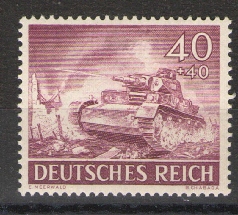 Germany - Third Reich 1943 Sc# B228 MH VG - single from 1943 Hero Memorial set