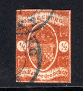 Oldenburg #12   Used,  F/VF.  CV $525.00   ...   4770012