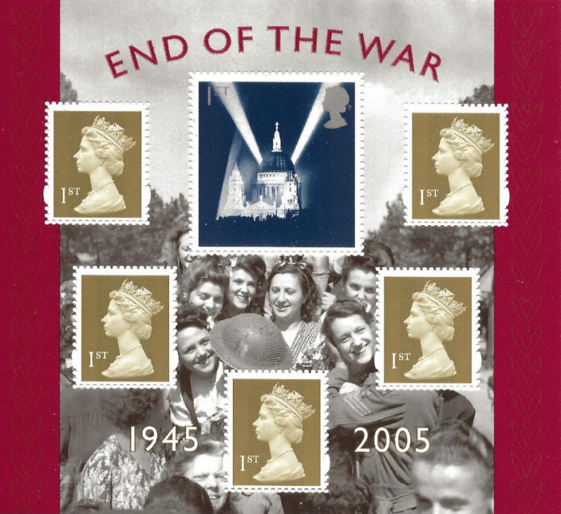 2005 MS2547 End Of The War  Miniature Sheet - UNMOUNTED MINT