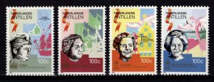 Netherlands Antilles 1990 Dutch Queens of the House of Orange, Set [Mint]