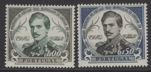 PORTUGAL SG1189/90 1961 KING PEDRO V MNH