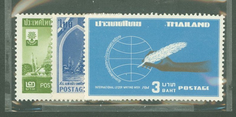Thailand #338/340/426 Unused Single