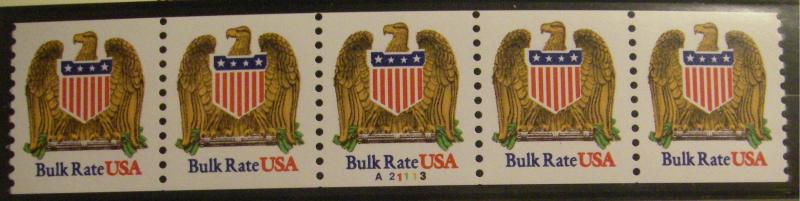 Scott 2602, 10 cent Eagle & Shield, PNC5, #A21113, MNH