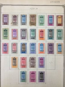 French Africa 1920s/40s Used MH (Ap 100 Items) UK3997