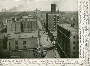 US DES MOINES, IA 11/23/1904 2C PICTURE POSTCARD TO COTE D'OR FRANCE AS SHOWN