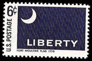 # 1345 MINT NEVER HINGED FT. MOULTRIE 1776