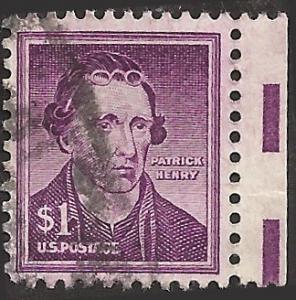 # 1052a USED DRY PRINT PATRICK HENRY