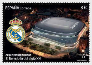 2023 Spain   Bernabeu  Stadium (Scott NA) MNH