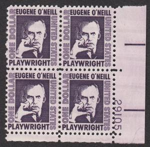 US 1294 MNH Plate Block 4 Face Value $4.00