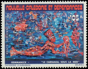 New Caledonia  #C144, Complete Set, 1978, Art, Never Hinged