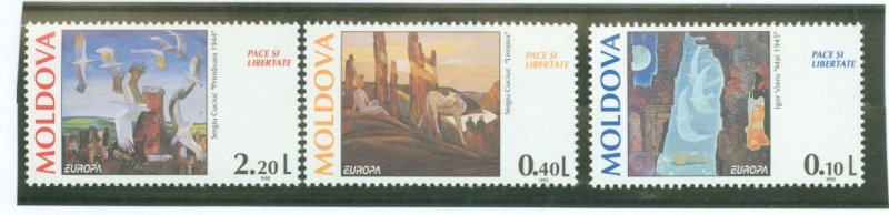 Moldova #164-166 Mint (NH) Single (Complete Set) (Europa)