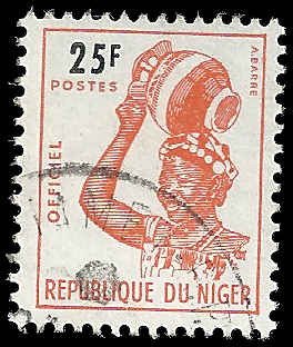 Niger - #O6 - Used - SCV-0.25