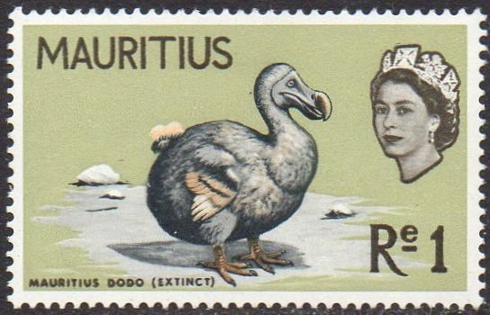 Mauritius 1965 1r Dodo (extinct) MH