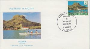 1979 Fr Polynesia Raiatea (Scott 316) FDC 