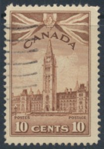 Canada  SC# 257  SG 382 Used  Parliament  see details & scans