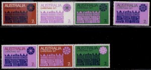 Australia 1971 SC# 580-9g MNH E90