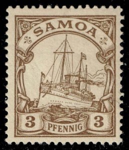 Samoa #57 Kaiser's Yacht Hohenzollern; Unused