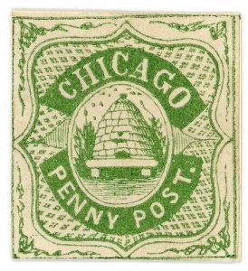 (I.B) US Local Post : Chicago Penny Post